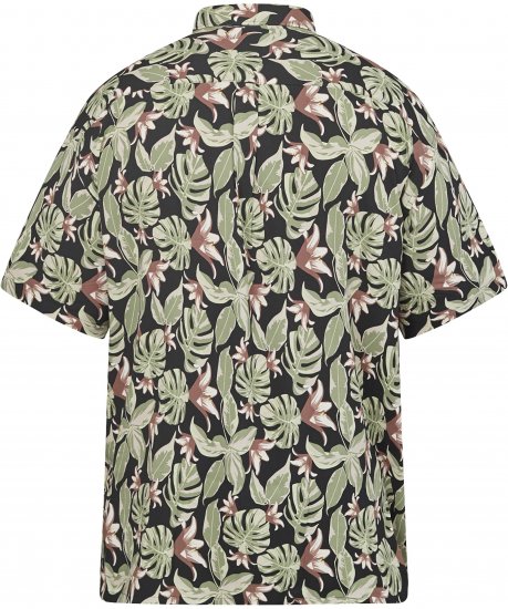 North Latitude 61357 Teljes Mintás Viszkóz Ing Fekete - Ingek - Ingek 2XL-10XL