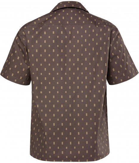 JP1880 Boxy Cuba Short Sleeve Shirt Brown - Ingek - Ingek 2XL-10XL