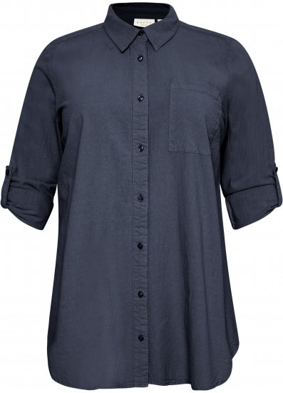 Kaffe Curve Nana Ing-Tunika Midnight Marine - Blúzok és tunikák - 