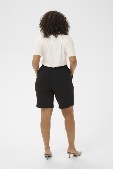 Kaffe Curve Pheolo Shorts Black Deep - Rövidnadrágok - 