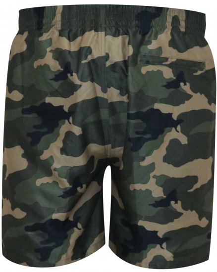 D555 Kody Camo Printed Swimshorts Khaki - Fürdőnadrág - Fürdőnadrág - 2XL-12XL