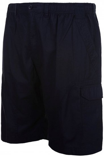 Espionage ST042 Cargo Shorts Navy - Rövidnadrág - Nagyméretű Rövidnadrág W40-W60