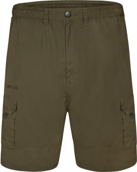 Espionage ST042 Cargo Shorts Olive - Rövidnadrág - Nagyméretű Rövidnadrág W40-W60