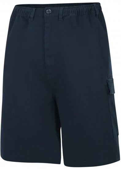 Espionage ST061 Cargo Shorts Navy - Rövidnadrág - Nagyméretű Rövidnadrág W40-W60
