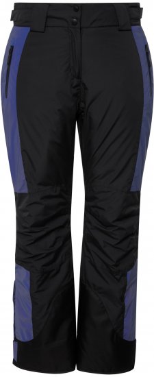 Ulla Popken Ski Pants Reflector Waterproof Velcro Closure Snow Gaiter Black - Női Farmer & Nadrágok Nagy Méretekben – Plus Size - 