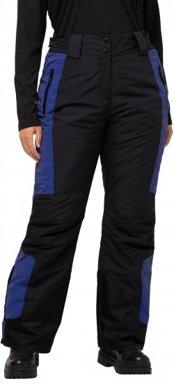 Ulla Popken Ski Pants Reflector Waterproof Velcro Closure Snow Gaiter Black - Női Farmer & Nadrágok Nagy Méretekben – Plus Size - 