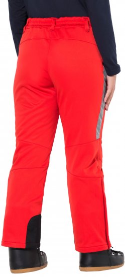 Ulla Popken Softshell Trousers Waterproof Zip Pockets Snow Gaiters Salsa - Női Farmer & Nadrágok Nagy Méretekben – Plus Size - 