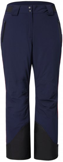 Ulla Popken Performance Trousers Waterproof Zip Pockets Snow Gaiter Navy - Női Farmer & Nadrágok Nagy Méretekben – Plus Size - 