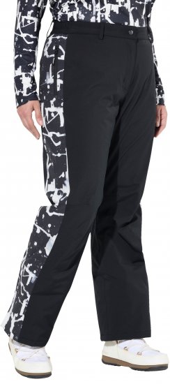 Ulla Popken Hyprar Functional Trousers Waterproof Velcro Closure Snow Gaiter Black - Női Farmer & Nadrágok Nagy Méretekben – Plus Size - 