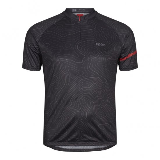 North Latitude Sport Bike Shirt Black - Kerékpáros ruházat - 