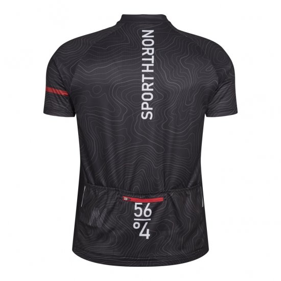 North Latitude Sport Bike Shirt Black - Kerékpáros ruházat - 