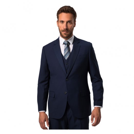 JP1880 Kasos Suit Jacket Flexnamic Navy - Öltönyök - Nagyméretű öltönyök