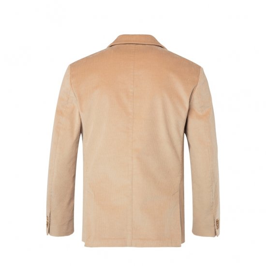 JP1880 Suit Jacket Corduroy Business Sand - Öltönyök - Nagyméretű öltönyök