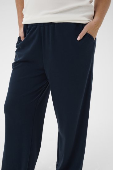 Kaffe Curve Annia Sweatpants Navy - Melegítőnadrágok - 