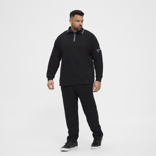 North Latitude Ottoman Sweatpants Black - Melegítőnadrág & rövidnadrág - Melegítőnadrág & Melegítő Rövidnadrág 2XL-12XL