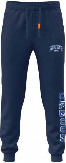 Motley Denim Munich Sweatpants Navy - Melegítőnadrág & rövidnadrág - Melegítőnadrág & Melegítő Rövidnadrág 2XL-12XL