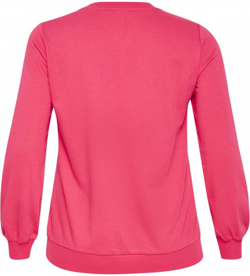 Kaffe Curve Violi Sweatshirt Raspberry Pink - Melegítőfelsők - 