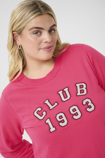 Kaffe Curve Violi Sweatshirt Raspberry Pink - Melegítőfelsők - 