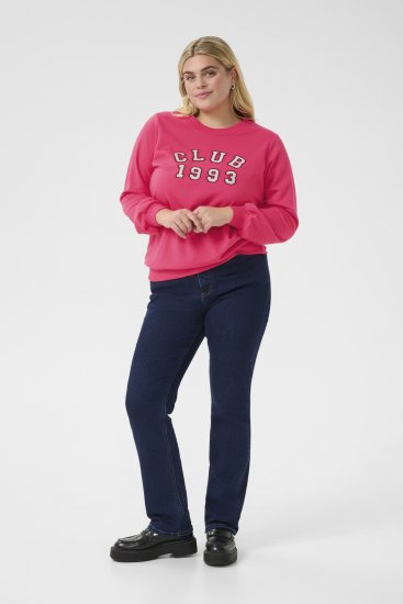 Kaffe Curve Violi Sweatshirt Raspberry Pink - Melegítőfelsők - 