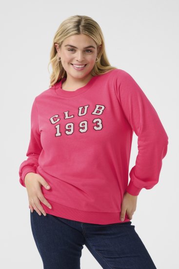 Kaffe Curve Violi Sweatshirt Raspberry Pink - Melegítőfelsők - 