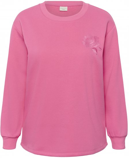 Kaffe Curve Sus Sweatshirt Pink Power - Melegítőfelsők - 