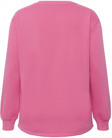 Kaffe Curve Sus Sweatshirt Pink Power - Melegítőfelsők - 
