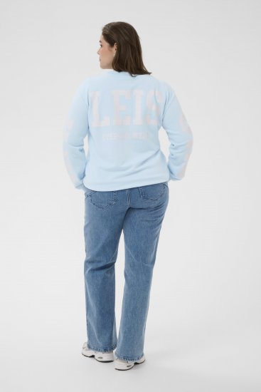 Kaffe Curve Mila Sweatshirt Nantucket Breeze Blue - Melegítőfelsők - 