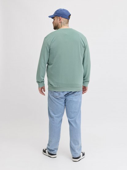 Jack & Jones Brandon Sweatshirt Turquoise - Pulóverek & kapucnis pulóverek - Pulóverek & Kapucnis pulóver 2XL-12XL