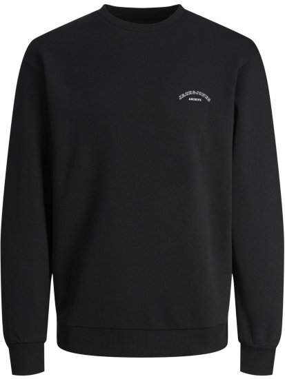 Jack & Jones College Logo Sweatshirt Black - Pulóverek & kapucnis pulóverek - Pulóverek & Kapucnis pulóver 2XL-12XL