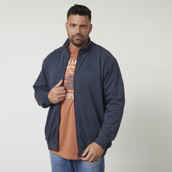 North Latitude 61140 Puha Melegítő Kardigán Tengerészkék - Pulóverek & kapucnis pulóverek - Pulóverek & Kapucnis pulóver 2XL-12XL