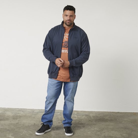 North Latitude 61140 Puha Melegítő Kardigán Tengerészkék - Pulóverek & kapucnis pulóverek - Pulóverek & Kapucnis pulóver 2XL-12XL