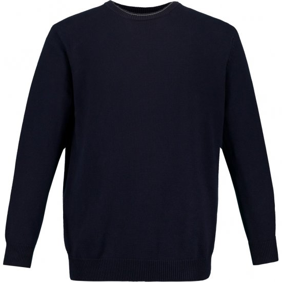 JP1880 Pullover Sweater Dark Navy TALL - FÉRFIRUHÁZAT MT-6XLT - TALL-méretek