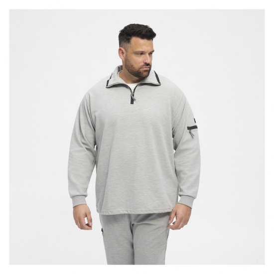North Latitude Ottoman Sweatshirt Mid Grey - Pulóverek & kapucnis pulóverek - Pulóverek & Kapucnis pulóver 2XL-12XL