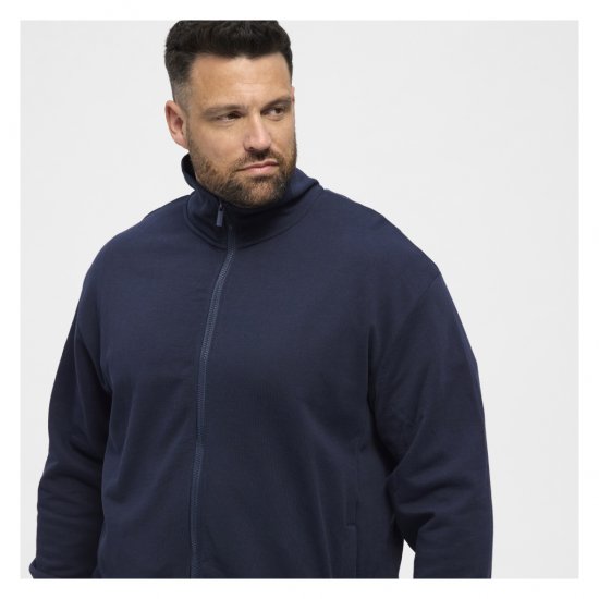 North Latitude Full-Zip Sweatshirt Navy Blue - Pulóverek & kapucnis pulóverek - Pulóverek & Kapucnis pulóver 2XL-12XL