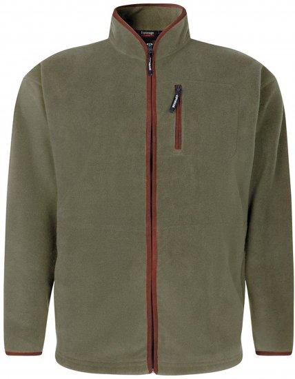 Espionage FL048 Microfleece Jacket Olive Green - Polár ruházat - Polár ruházat 2XL-12XL