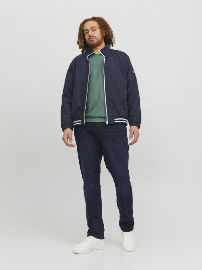 Jack & Jones Logan Spring Knitted Pillover Grey - Pulóverek & kapucnis pulóverek - Pulóverek & Kapucnis pulóver 2XL-12XL