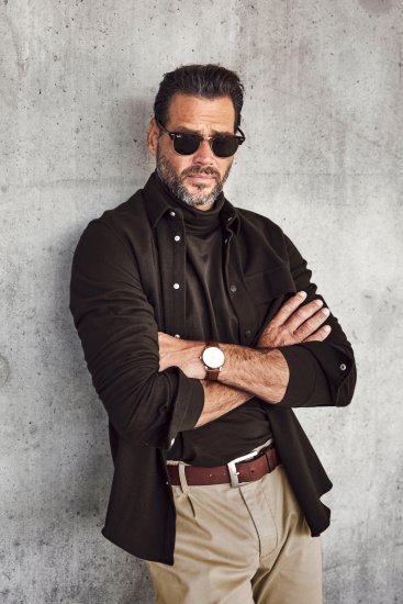 JP1880 Turtleneck Sweatshirt Long Sleeve Dark Brown - Pulóverek & kapucnis pulóverek - Pulóverek & Kapucnis pulóver 2XL-12XL