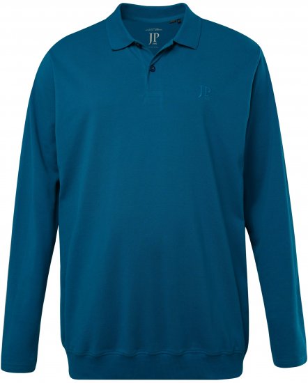 JP1880 Polo Shirt Long Sleeve Blue - Pólóingek - Galléros Pólók 2XL-8XL - Pólóingek 2XL-8XL