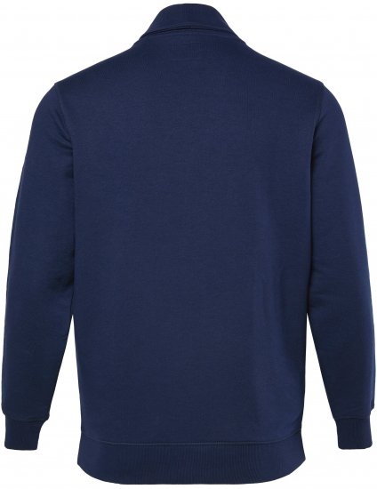 JP1880 Sweat Jacket Shawl Collar Navy - Pulóverek & kapucnis pulóverek - Pulóverek & Kapucnis pulóver 2XL-12XL