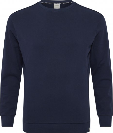 North Latitude Denim Crew Neck Sweatshirt Navy Blue TALL - TALL pulóverek - 