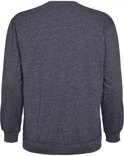 North Latitude O-Neck Sweatshirt Blue Melange TALL - TALL pulóverek - 