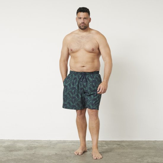 North Latitude 61152 4-Irányú Stretch Fürdőshort Zöld - Alsónemű & strandruhák - Nagyméretű Alsónemű 2XL-8XL