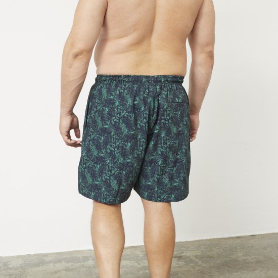 North Latitude 61152 4-Irányú Stretch Fürdőshort Zöld - Alsónemű & strandruhák - Nagyméretű Alsónemű 2XL-8XL