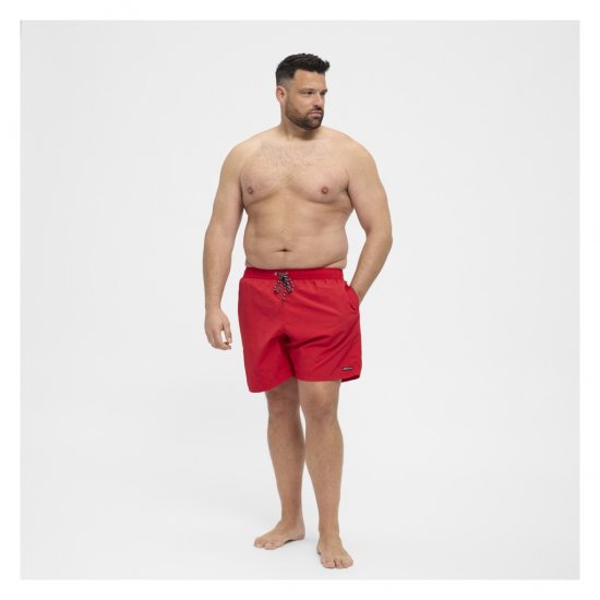 North Latitude Swimshorts Red - Alsónemű & strandruhák - Nagyméretű Alsónemű 2XL-8XL