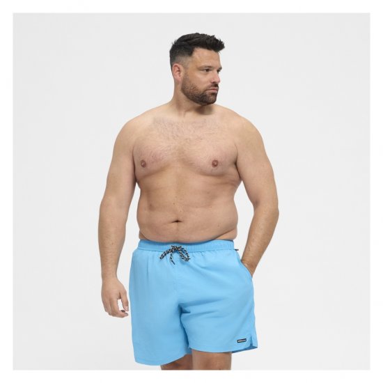 North Latitude Swimshorts Turquoise - Alsónemű & strandruhák - Nagyméretű Alsónemű 2XL-8XL