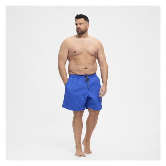North Latitude Swimshorts Cobolt Blue - Alsónemű & strandruhák - Nagyméretű Alsónemű 2XL-8XL