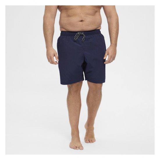 North Latitude Swimshorts Navy Blue - Alsónemű & strandruhák - Nagyméretű Alsónemű 2XL-8XL