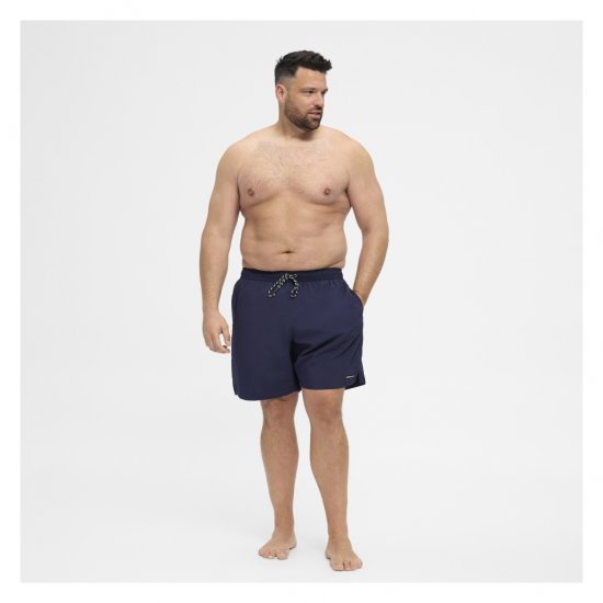 North Latitude Swimshorts Navy Blue - Alsónemű & strandruhák - Nagyméretű Alsónemű 2XL-8XL