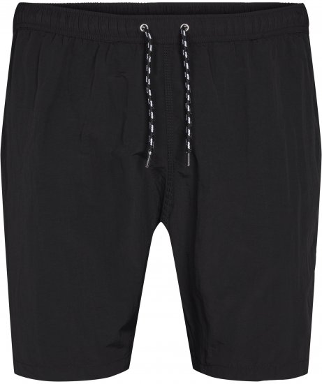 North Latitude Swimshorts Black TALL - Alsónemű & strandruhák - Nagyméretű Alsónemű 2XL-8XL