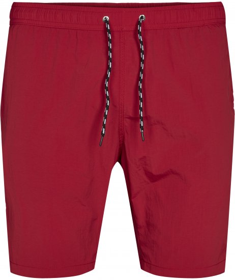 North Latitude Swimshorts Red TALL - Alsónemű & strandruhák - Nagyméretű Alsónemű 2XL-8XL